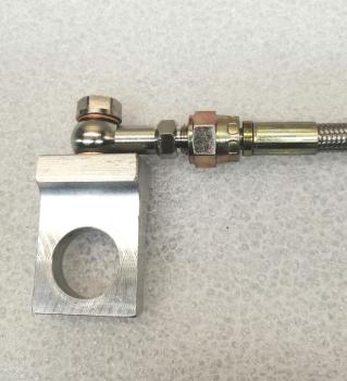 Preview: Ölzulaufleitung mit Adapter für Kettenspanner Garrett / Pulsar GT40 GT42 GTX40 GTX42 Turbobandit